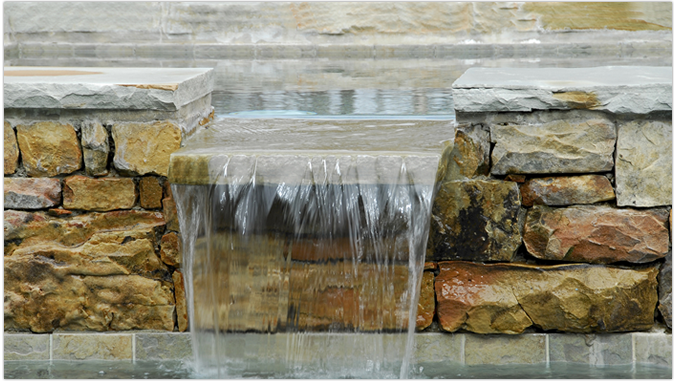 add special water features to your swimming pool